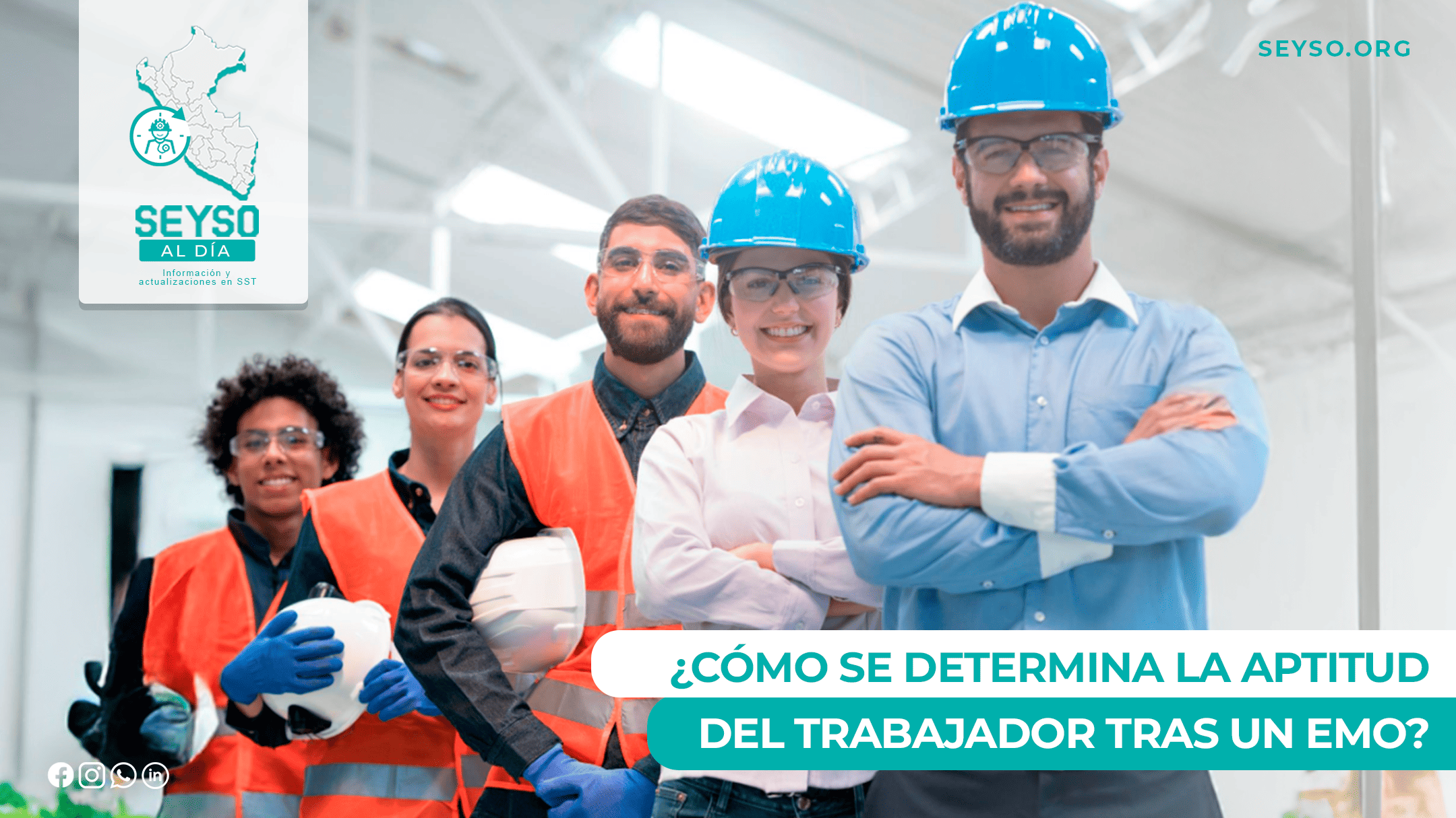 ¿Cómo se determina la aptitud del trabajador tras un EMO?